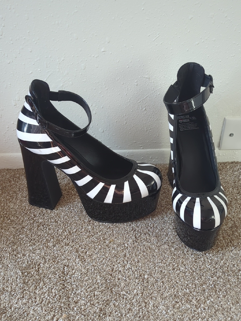 Monster High × YRU Frankie Stein Fright Platform Heels